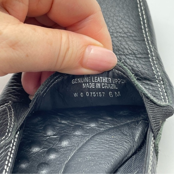 Elite Walking Cradles Black Leather Loafer Style 6M - Picture 9 of 11